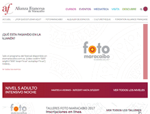 Tablet Screenshot of afmaracaibo.org
